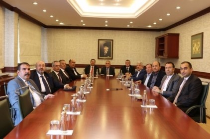 GTB&#8217;den GAOSB Başkanı Şimşek&#039;e hayırlı olsun ziyareti 