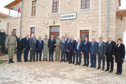 GTO yönetimi, sınırdaki askeri birliği ziyaret etti