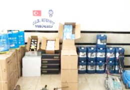 Gübre hırsızları yakalandı