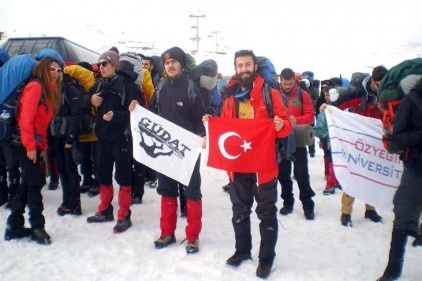 GÜDAT Erciyes&#8217;e tırmandı