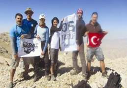 GÜDAT’tan başarılı bir tırmanış daha