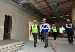 Gül, Şehir Hastanesi’nde incelemelerde bulundu
