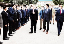 Gül ve Sekücü, Araban’ı ziyaret etti