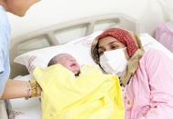 Gülten bebek 00.01’de dünyaya gözlerini açtı