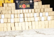 Gümrük kaçağı 2 bin 587 paket sigara ele geçirildi
