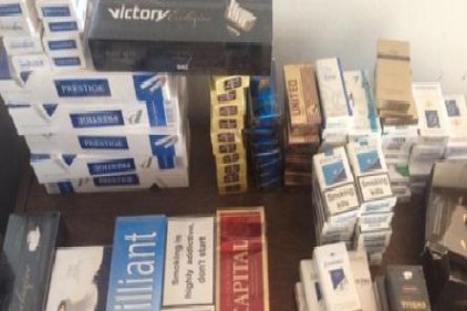Gümrük kaçağı bin 130 paket sigara ele geçirildi