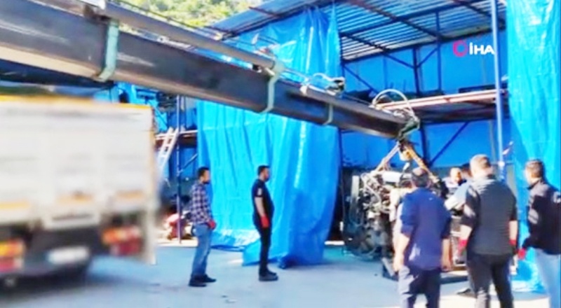 Gümrük muhafaza ekiplerinden oto yedek parça kaçakçılarına darbe