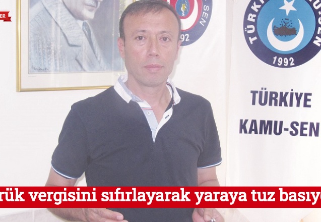 Gümrük vergisini sıfırlayarak yaraya tuz basıyorlar