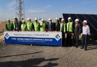 Güneş Enerji Santrali sayesinde 1000 tonun üzerinde CO2 salımı engellenecek