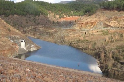 Güneş Göleti&#8217;nde su tutulmaya başlandı 
