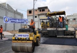 Güneş İlköğretim Okulu’nun yolları asfaltlandı