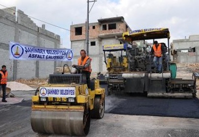 Güneş İlköğretim Okulu’nun yolları asfaltlandı