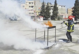 Güneydoğu’nun ilk kadın itfaiyecisi