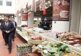 Güneykent’teki Köy Pazarı’na ilgi var