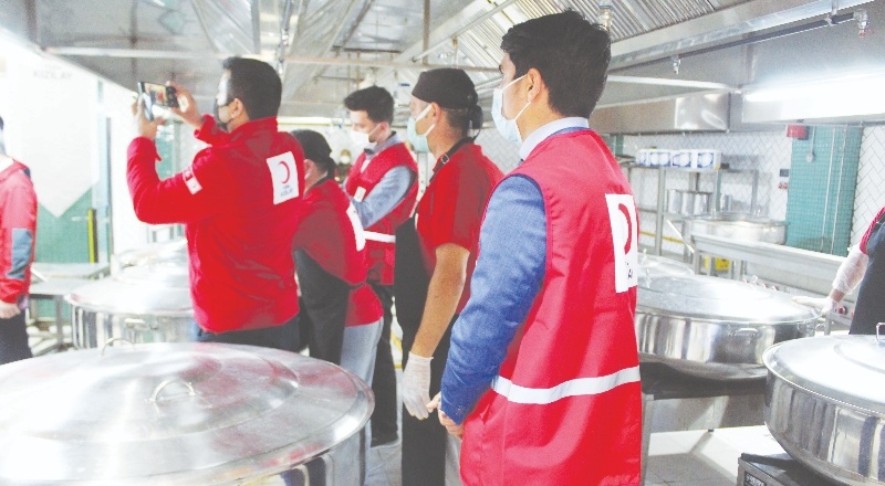 "Günlük 7 bin öğün kapasiteyle ihtiyaç sahiplerine ulaşacağız"