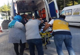 Gurbetçilerin otomobili takla attı: 2 ölü, 5 yaralı 