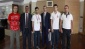 Güreşçiler Şahinbey Belediye Başkanı Mehmet Tahmazoğlu’nu ziyaret etti.