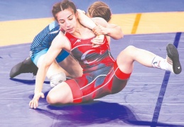 Güreşte Evin Demirhan, son 16 turu maçını kaybetti