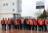 Gürültü, yangın, iş kazaları, meslek hastalıkları konularında bilgi aldılar