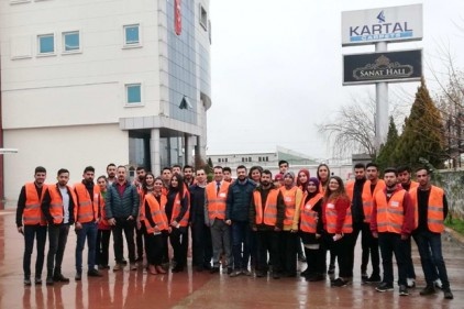 Gürültü, yangın, iş kazaları, meslek hastalıkları konularında bilgi aldılar
