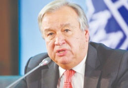 Guterres, Türkiye'deki doğal felaketler nedeniyle dayanışma mesajı paylaştı