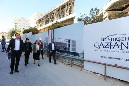 Güvenevler Eğitim ve Sanat Merkezi&#8217;nin inşaatı sürüyor