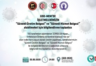 Güvenli hizmet ve üretim belgesi anlatıldı