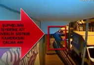 Güvenlik kameralarını da çaldılar