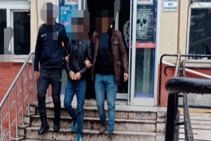 Güvenlik kamerası hırsızı yakalandı