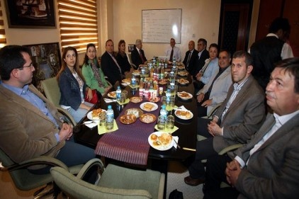 Güzelbey, Aldırmaz ve ekibini ağırladı