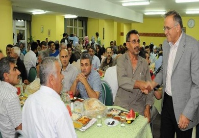 Güzelbey’den şehit ailelerine iftar 