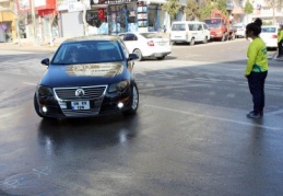 Güzergah kız öğrencilere emanet edildi