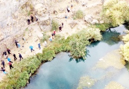 Habeş Kanyonu’nda doğa yürüyüşü