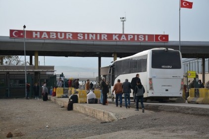 Habur Sınır Kapısı kapatıldı