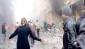 Halep, hava saldırısı sonrası böyle görüntülendi