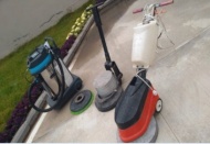 Halı yıkama makinesi hırsızları yakalandı 