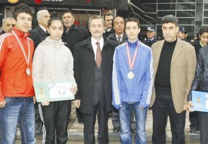 Halil İbrahim Yalçınkaya üçüncülük elde etti