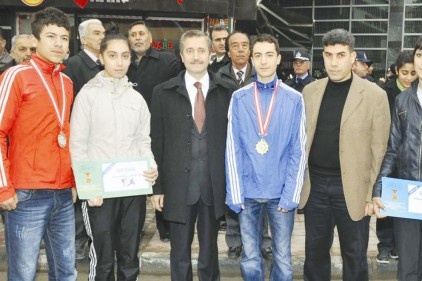 Halil İbrahim Yalçınkaya üçüncülük elde etti