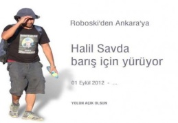 Halil Savda, Barış Yürüyüşünün 10. Gününde
