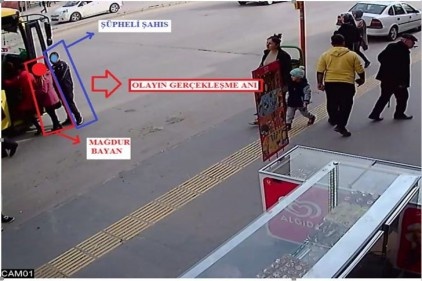 Halk otobüslerinde yankesicilik yapan şahıs yakalandı
