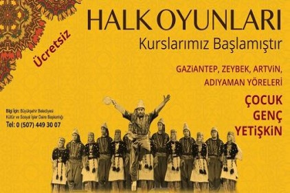 Halk Oyunları Topluluğunun yeni dönem kursları başladı