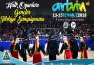 Halk Oyunları Türkiye Şampiyonası 13-15 Temmuz’da Artvin’de yapılacak 