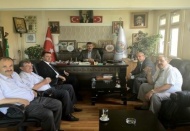 Halkbank bölge müdürü’nden darende’ye ziyaret 