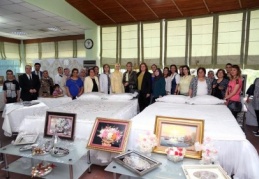 Hanımlar eserlerine hayran bıraktı