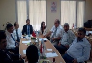 Hannover Domotex yöneticileri Halıcılar Odasını ziyaret etti