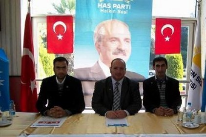 HAS Parti&#8217;li gençler bayramı kana bulayanları kınadı 