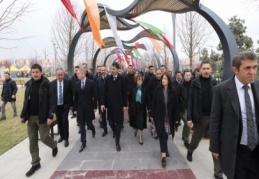 Hasan Celal Güzel Millet Bahçesi açıldı 
