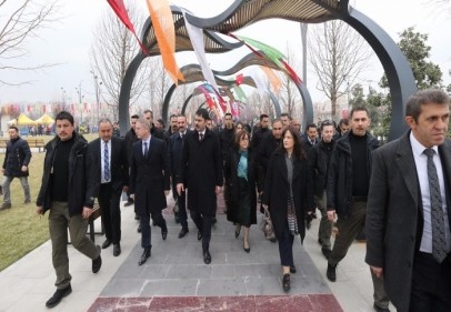 Hasan Celal Güzel Millet Bahçesi açıldı