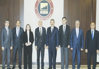 Hasan Kalyoncu Üniversitesi rektörü GSO’yu ziyaret etti