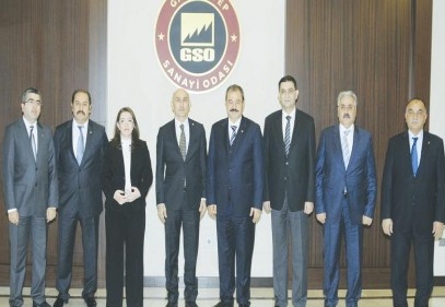 Hasan Kalyoncu Üniversitesi rektörü GSO’yu ziyaret etti